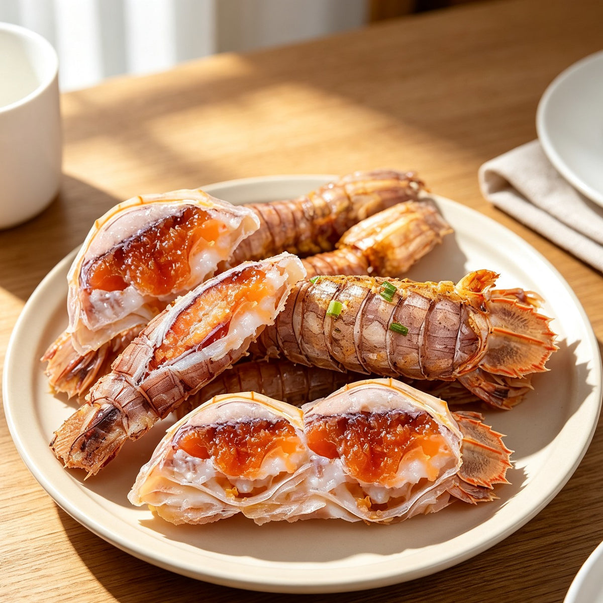 Succulent Fresh Mantis Shrimp