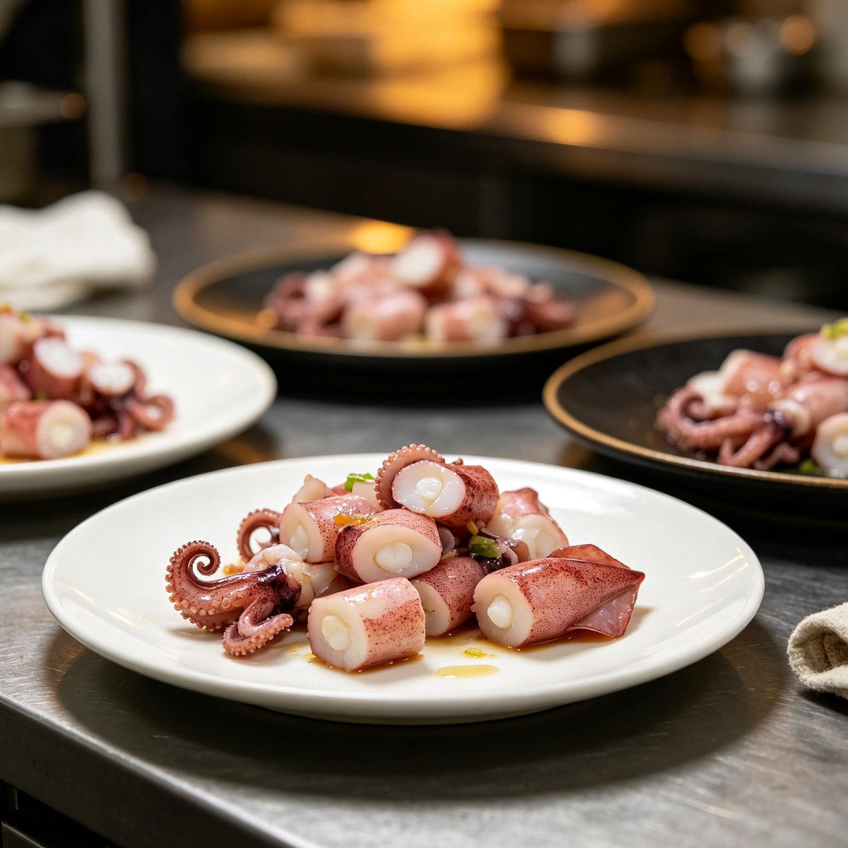 Tender Whole Baby Squid